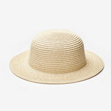 Kırmızı Dama Fiyonklu Çocuk Hasır Şapka