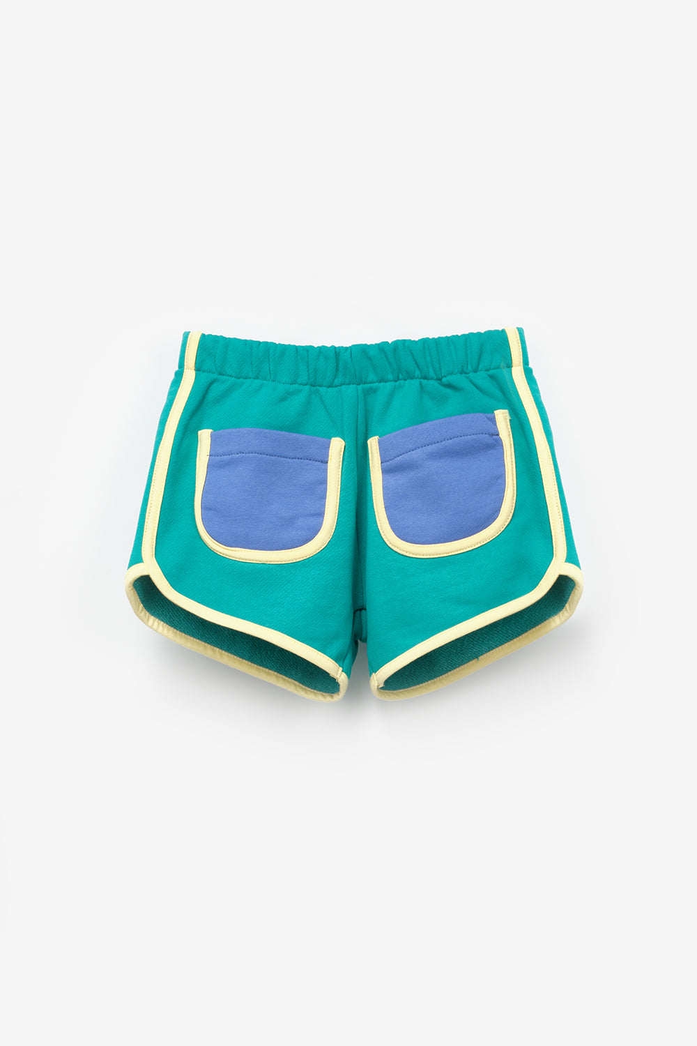 Mavi Mottolu Figürlü Çocuk Tişört Şort İkili Takım - Lole