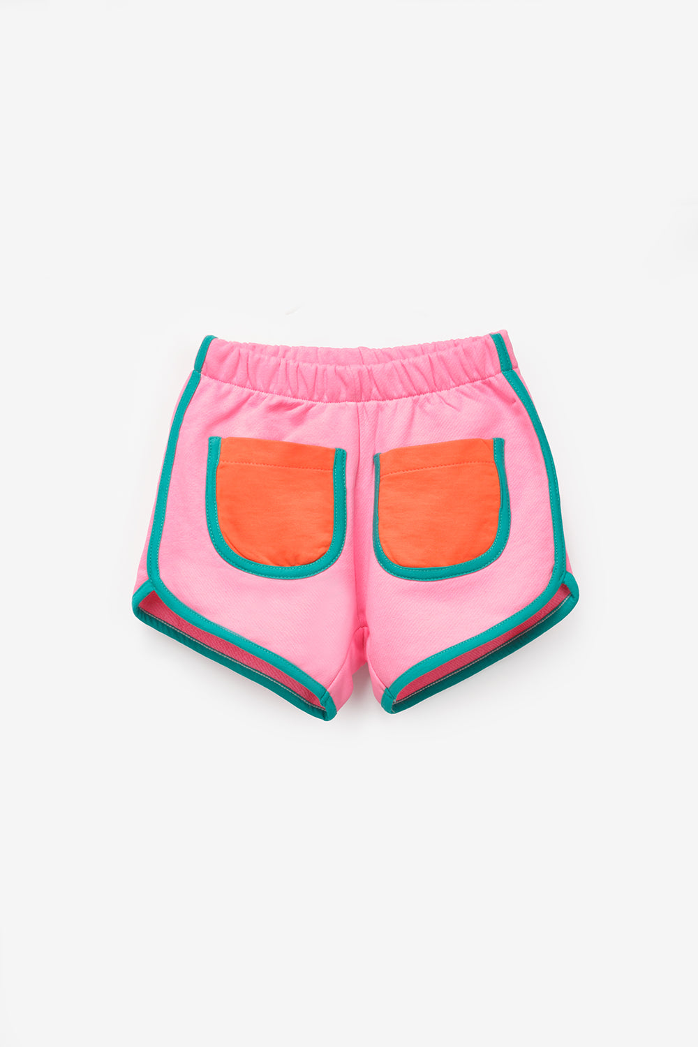 Pembe Mottolu Figürlü Çocuk Tişört Şort İkili Takım - Lole