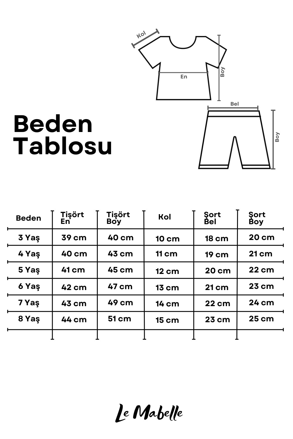 Pembe Mottolu Figürlü Çocuk Tişört Şort İkili Takım - Lole