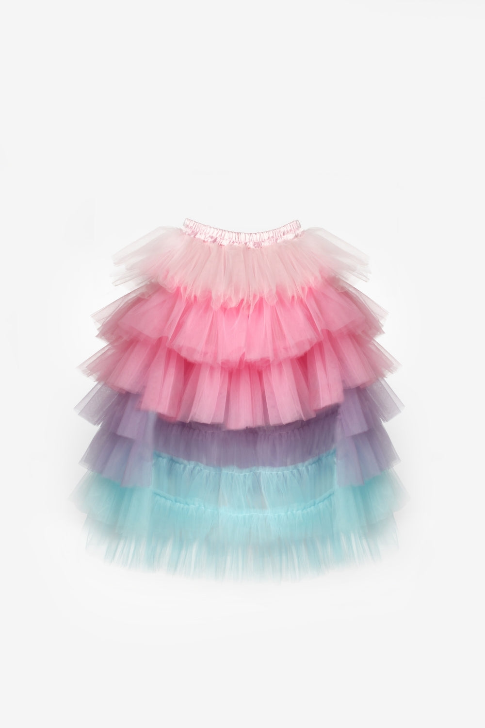 Çok Renkli Pul Payetli Kız Çocuk Etek Crop Takım