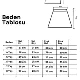 Fuşya Fiyonklu Crop ve Saten Etekli Kız Çocuk İkili Takım - Nadine