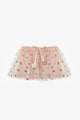 Powder Butterfly Bow Detail Girls' Tulle Skirt - Aster