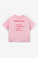 Pembe Dondurma Baskılı Çocuk Tişört
