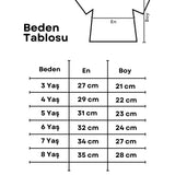 Beyaz Pullu Kız Çocuk Crop Bluz