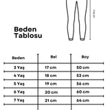 Gümüş  Parlak Kız Çocuk Tayt - Huete