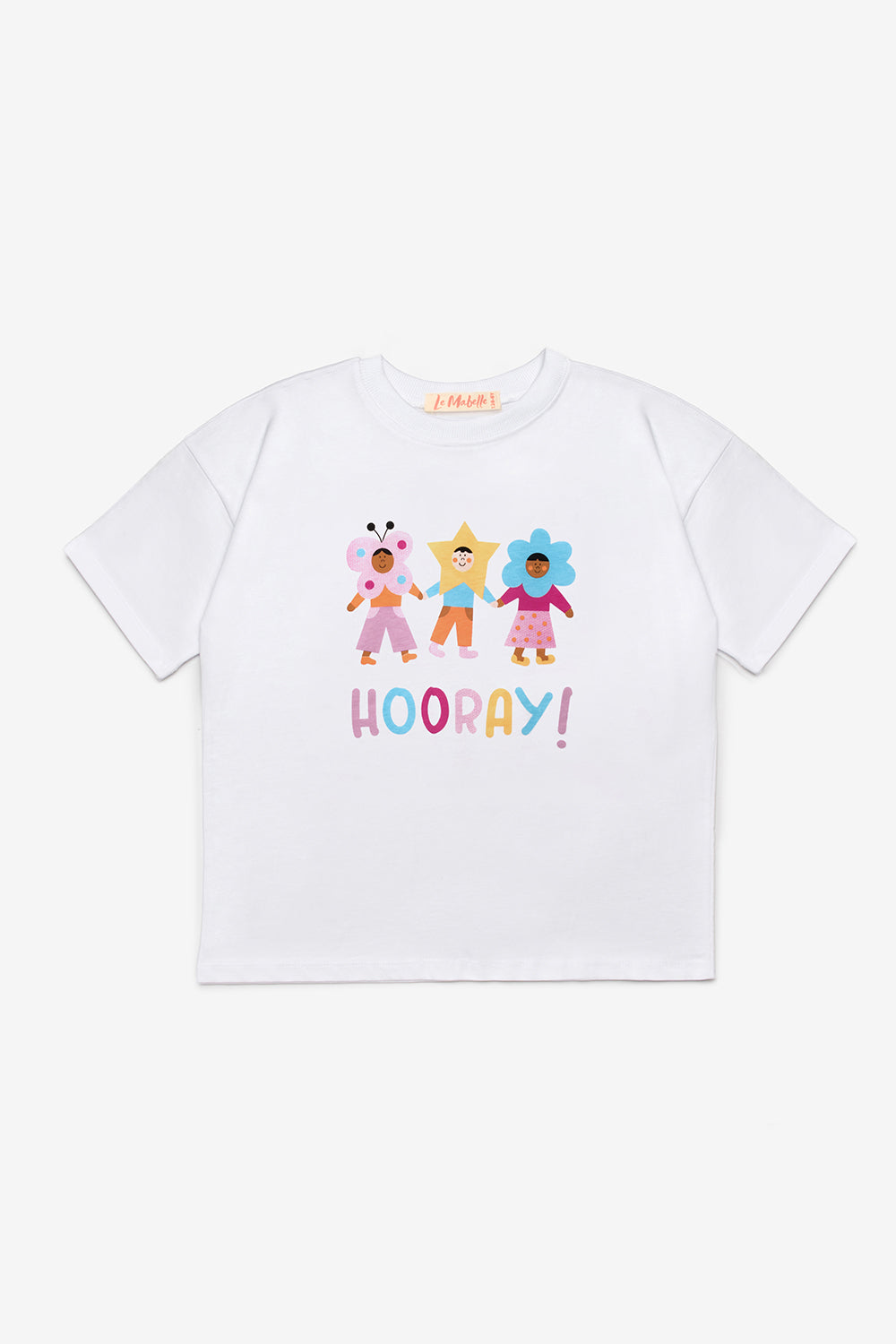 Lila Baskılı Çizgi Desenli Çocuk Tişört Pantolon Takım - Edna