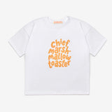 Turuncu Baskılı Dama Desenli Çocuk Tişört Pantolon Takım - Lucia