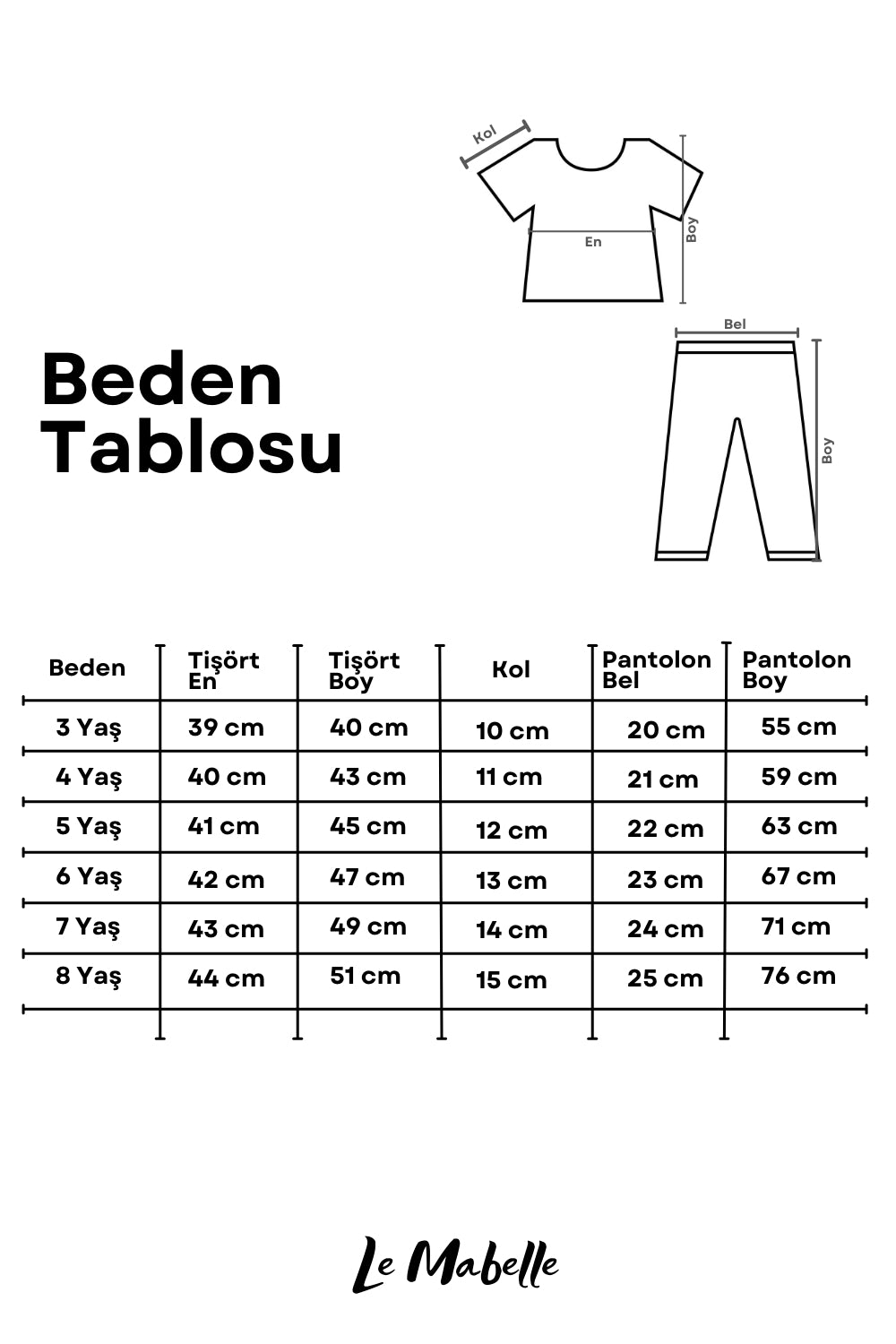 Turuncu Baskılı Dama Desenli Çocuk Tişört Pantolon Takım - Lucia