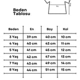 Beyaz  Motto Baskılı Çocuk Tişört