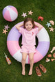 Pink Lobster Pattern Kids T-shirt
