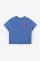 Mavi Istakoz Desenli Çocuk Tişört