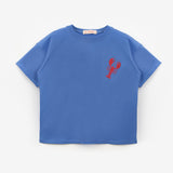 Mavi Istakoz Desenli Çocuk Tişört