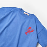 Mavi Istakoz Desenli Çocuk Tişört