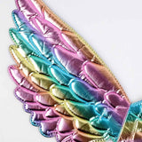 Çok Renkli  Melek Kanat Kız Çocuk Aksesuar