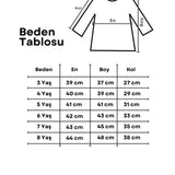Siyah  Gül Aksesuarlı Kız Çocuk Sweatshirt - Elisa